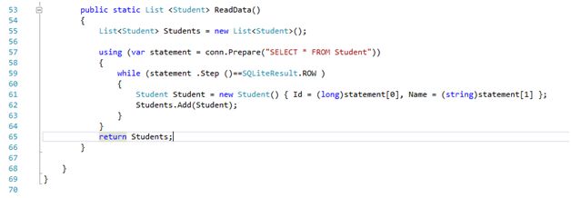 DataOperation class1